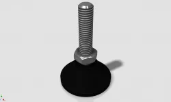 Leveling leg