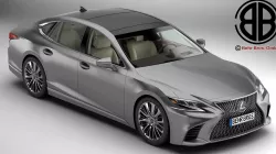 Lexus LS 500 2018 3D model
