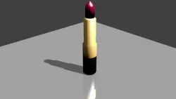 Lipstick 3D Model Low-poly  3D model