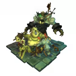 Low Poly Zombie Crew Bundle Low-poly  3D model