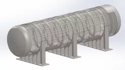 LPG Tank with Internal structure