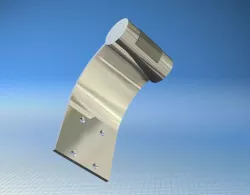 Metal leg- N 29 115-100-50