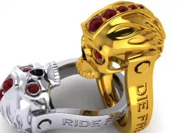 My own personal skull ring. 