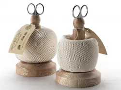 Oak Stand Kitchen Twine with Scissors 3D model