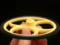 Parametric Robot Wheel (Biohazard)