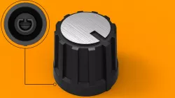 Potentiometer knob, 6mm shaft