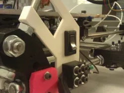 Power switch bracket for Mendel
