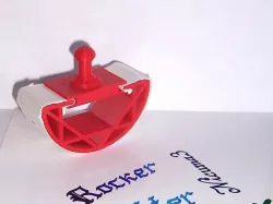 Printable Rocker Blotter