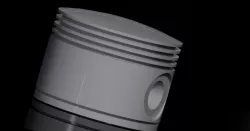 radial engine piston