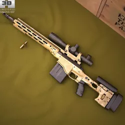  Remington MSR 3D model