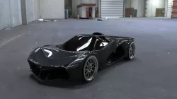 Render and 3D Max of Sabertooth NSX Hybrid