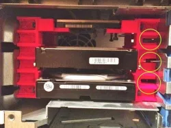 Revised Mounting Bracket for 3 x 3.5-Inch Drives in 2 x 5.25-Inch Drive Bays