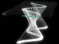Ripple Table 3D model