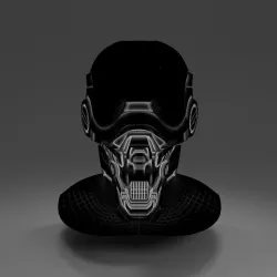 Robot Head 3D model