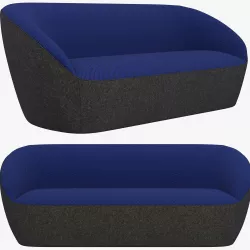 Roche Bobois Edito sofa 3D model