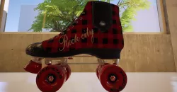 ROLLER SKATE Low-poly  3D model