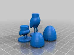 Salt and Pepper (3d print) #Chess Easter