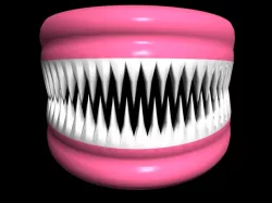 Scary jaws