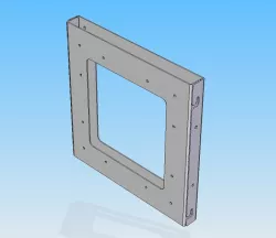 Sharp LCD TV wall fixture