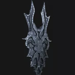 Shield fantasy 2 3D model