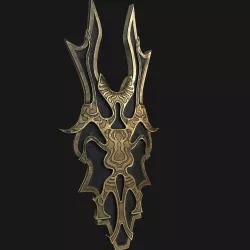 Shield fantasy 3D model
