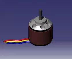 Small RC Model Motor