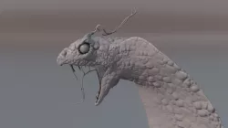 Snake 3D model