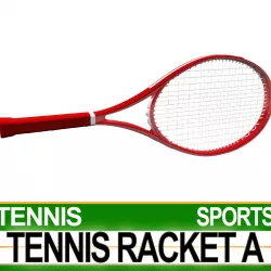 Tennis Racket A 3D model