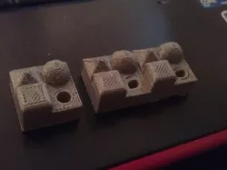 Testing Block for setting belt tension