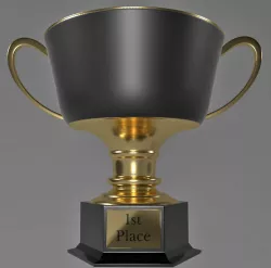 Trophy Generic 1st place v01 3D model