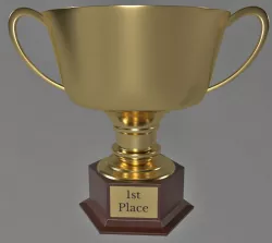 Trophy Generic 1st Place V02 3D model