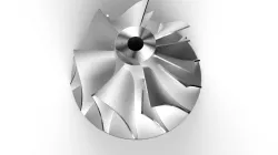 Turbo compressor wheel