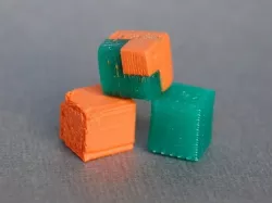 Two Colour Standard Cube, 1mL