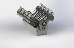 V8 aero engine