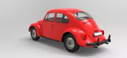 Vw beetle Render