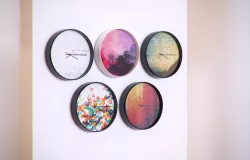 Wall clock set HG2 3D model
