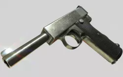 Webley 1913 PBR Low-poly  3D model