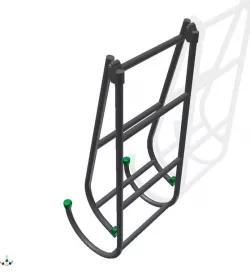 "Westfalia" roof rack radder for VW bus