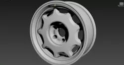 Wheel 3D model