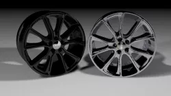 Wheel BBS SV 3D model
