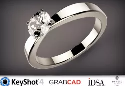 White-gold diamont by Sebastian Finke