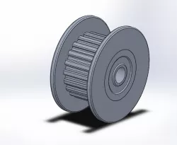 20T GT2 Aluminum Timing Drive Pulley For DIY 3D Printer With/Without Tooth