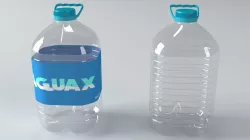 5L plastic bottle 3D model