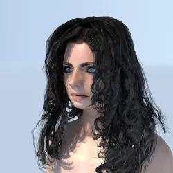 A Nude Sexy Young Rowena 3D model