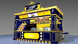 Airport Cafe bistro 3D model