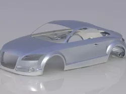 AudiTT Surface Modeling