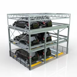 Automated Puzzle and Multilevel Parking System 3D model