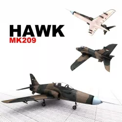 BAE HAWK MK 209 Low-poly  3D model