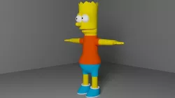 Bart Simson 3D model
