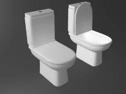 Bathroom comad 3D model